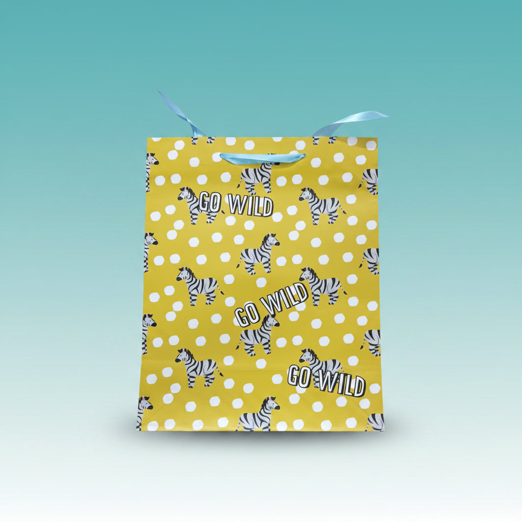 Go Wild Print Bag Medium by Gifthubmart