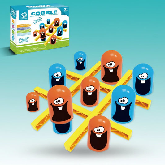 Gobble Game Tic-Tac-Toe 3+ by Gifthubmart