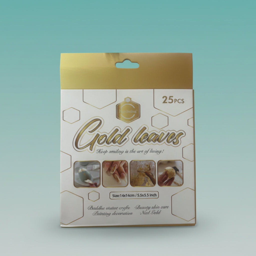 Gold Leaf Pack of 25 by Gifthubmart