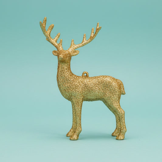 Golden Reindeer Small by Gift Hub Mart