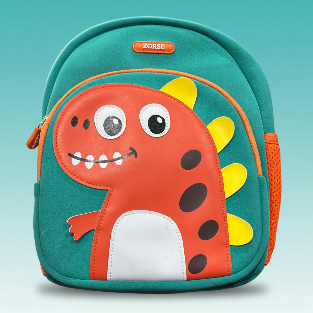 Green & Orange Dinosour BP (Bag) by Gifthubmart