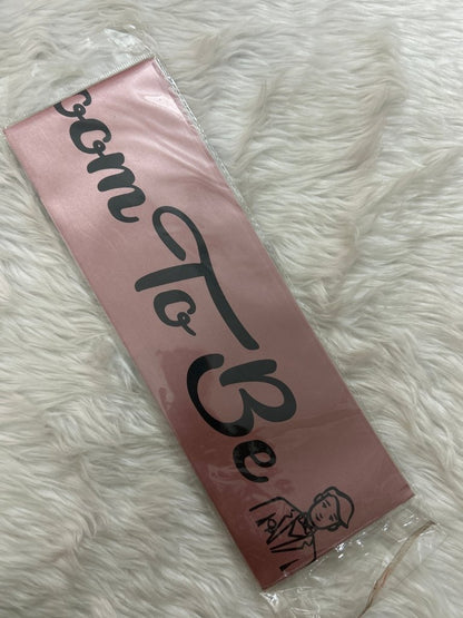 Groom To Be Sash by Gift Hub Mart