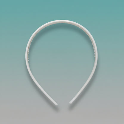 Hair Band Thin White by Gifthubmart