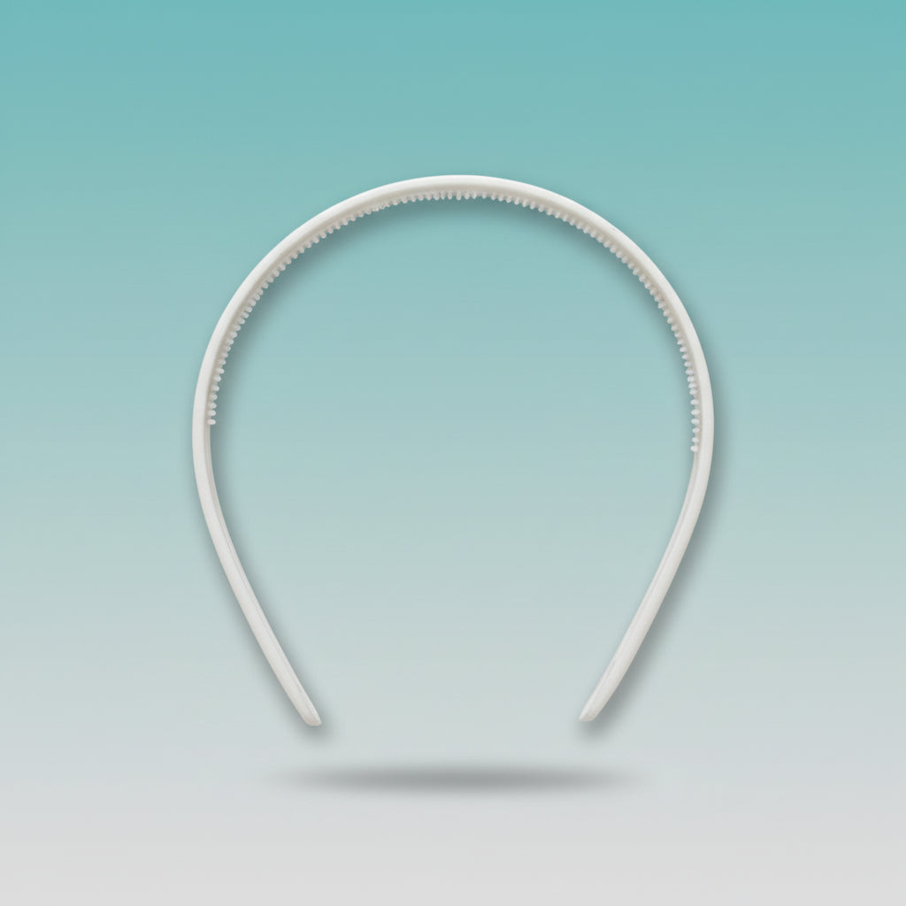 Hair Band Wide White by Gifthubmart