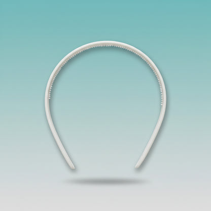 Hair Band Wide White by Gifthubmart