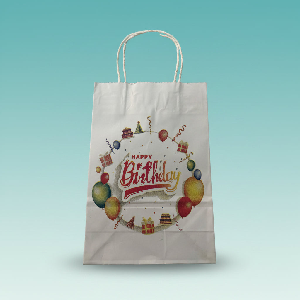 Happy Birthday Paper Bag by Gifthubmart