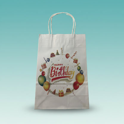 Happy Birthday Paper Bag by Gifthubmart