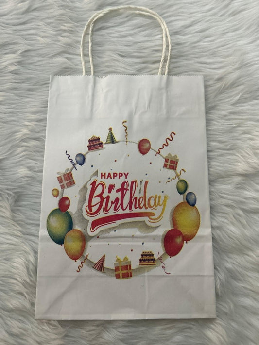 Happy Birthday Paper Bag by Gifthubmart