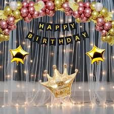 Happy Birthday Party Set Balloons 41 Pcs by Gifthubmart