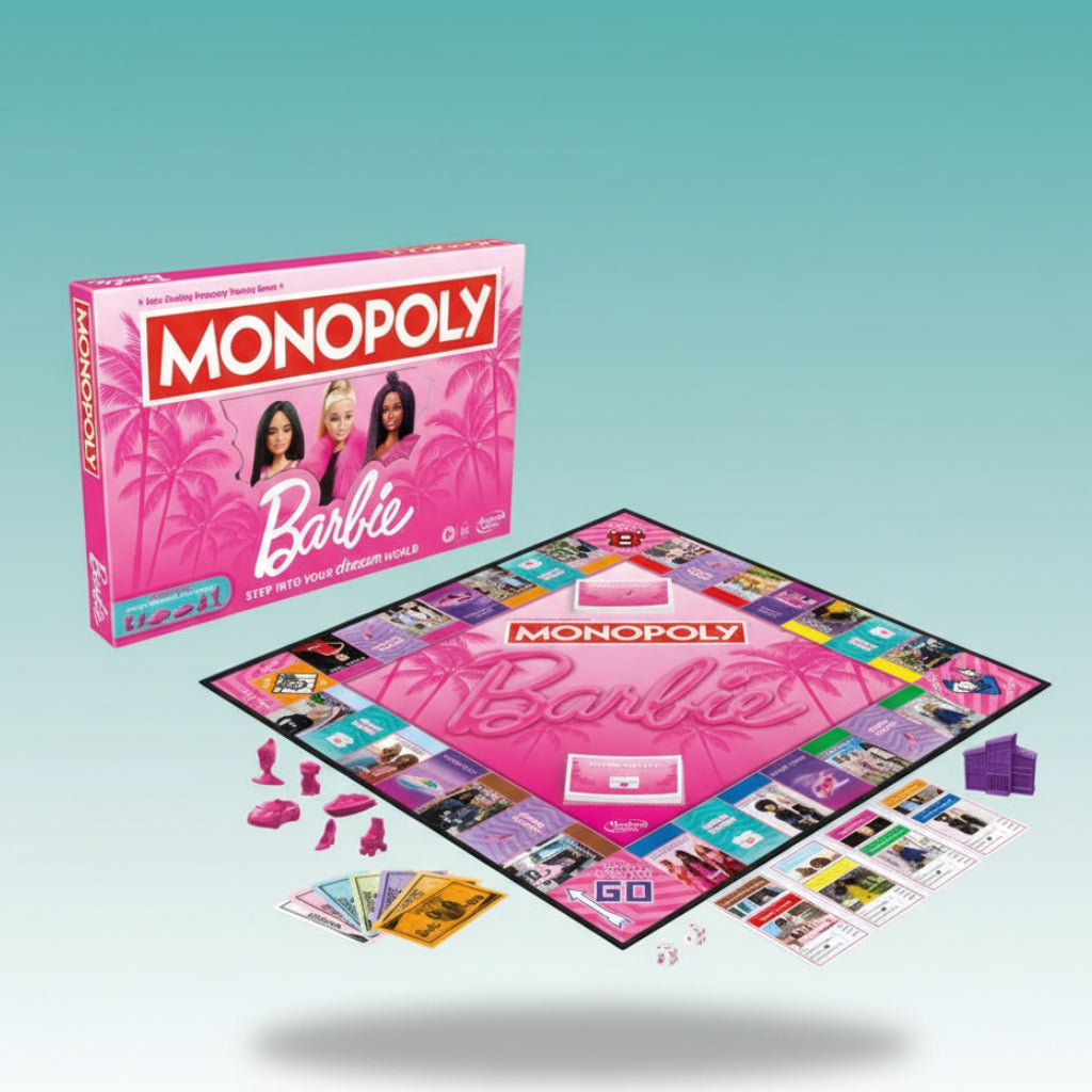 Hasbro Barbie Monopoly by Gifthubmart