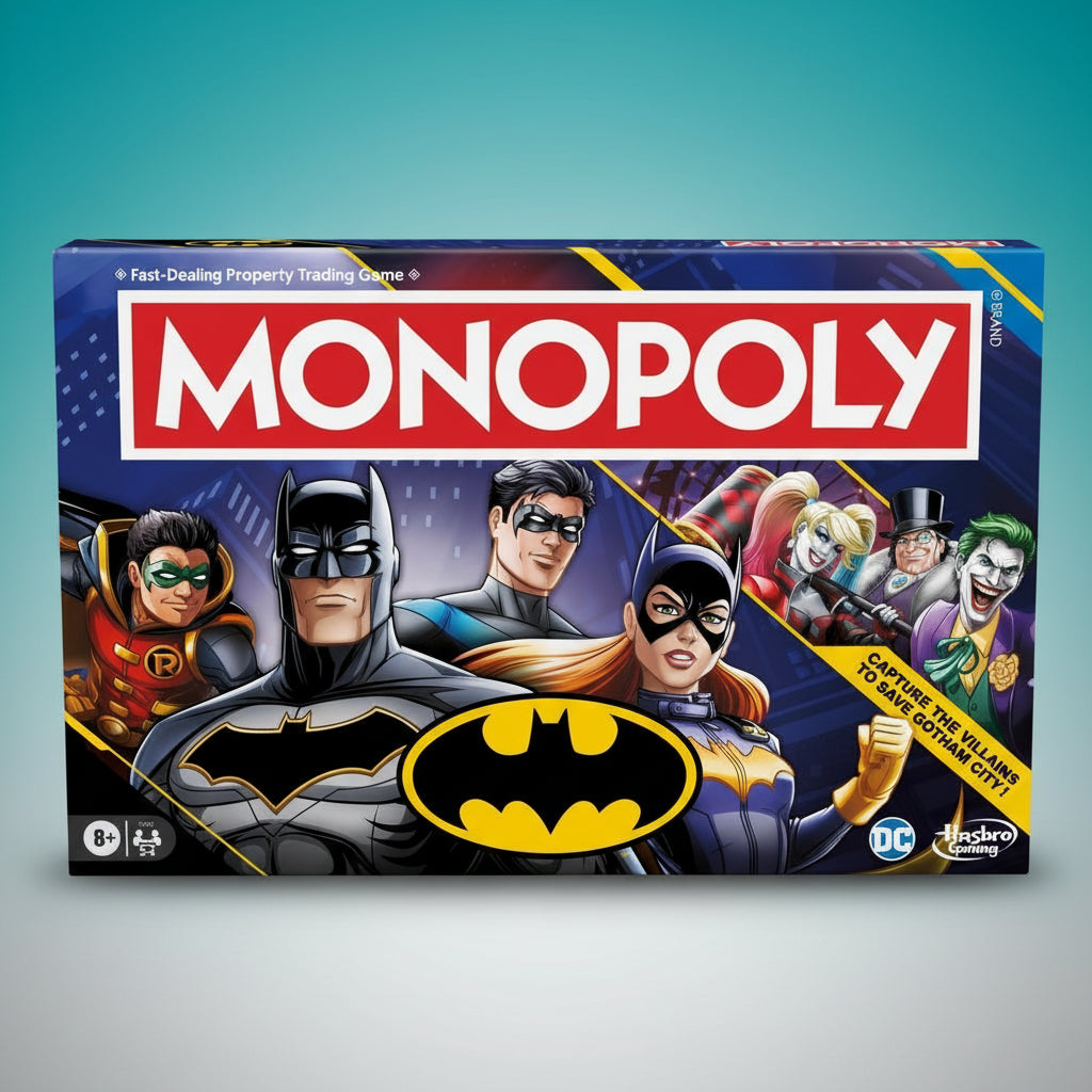Hasbro Batman Monopoly 8+ by Gifthubmart