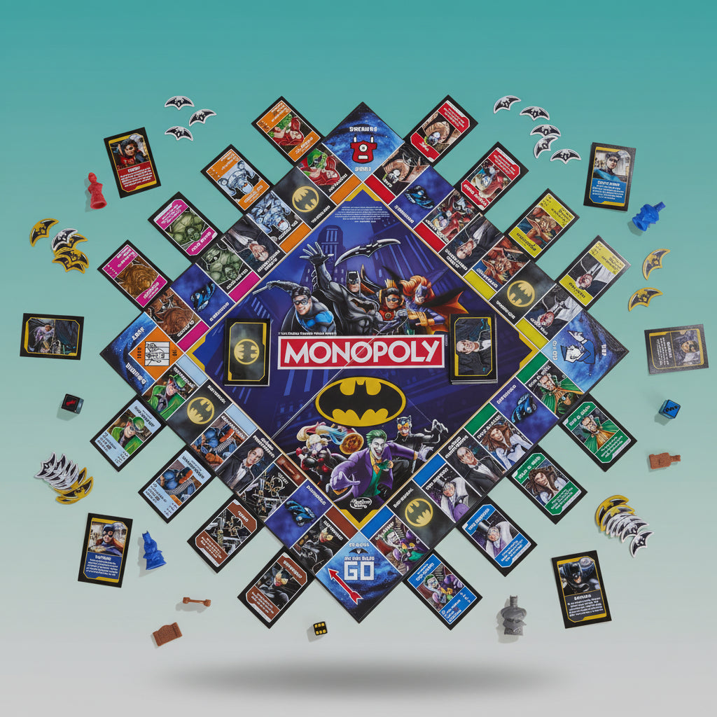 Hasbro Batman Monopoly 8+ by Gifthubmart