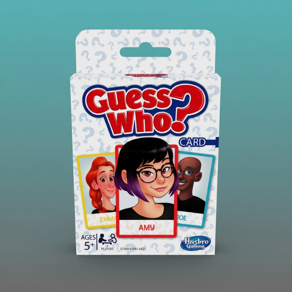 Hasbro Card Game Guess Who 5+ by Gifthubmart