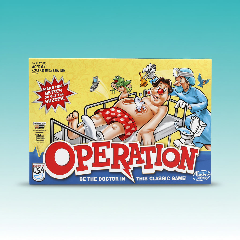 Hasbro Classic Operation Game by Gifthubmart