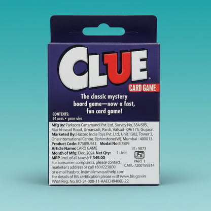 Hasbro Clue 8+ by Gift Hub Mart