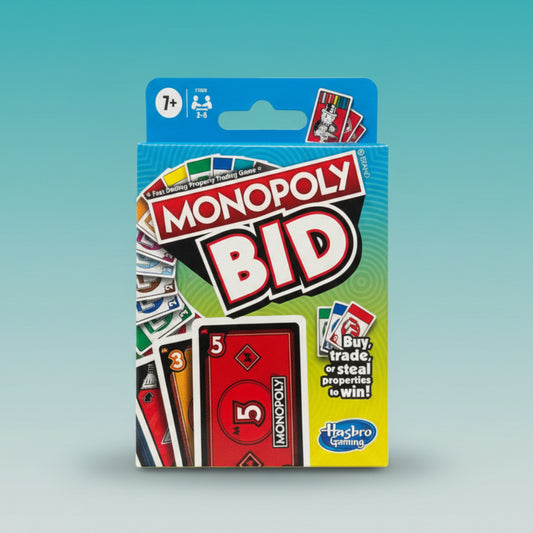 Hasbro Monopoly Bid 7+ by Gift Hub Mart