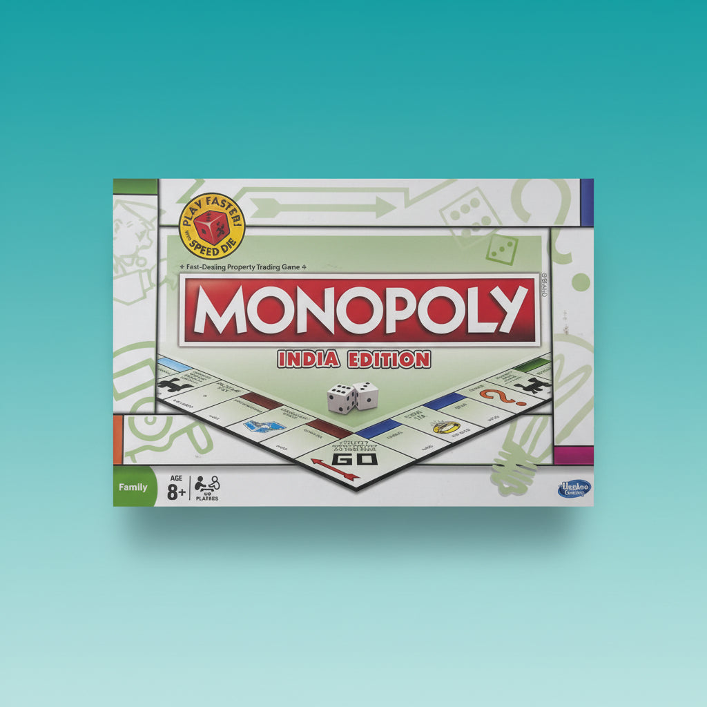 Hasbro Monopoly India Edition 8+ by Gift Hub Mart