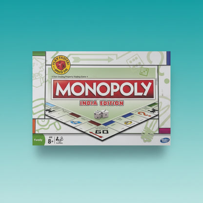 Hasbro Monopoly India Edition 8+ by Gift Hub Mart