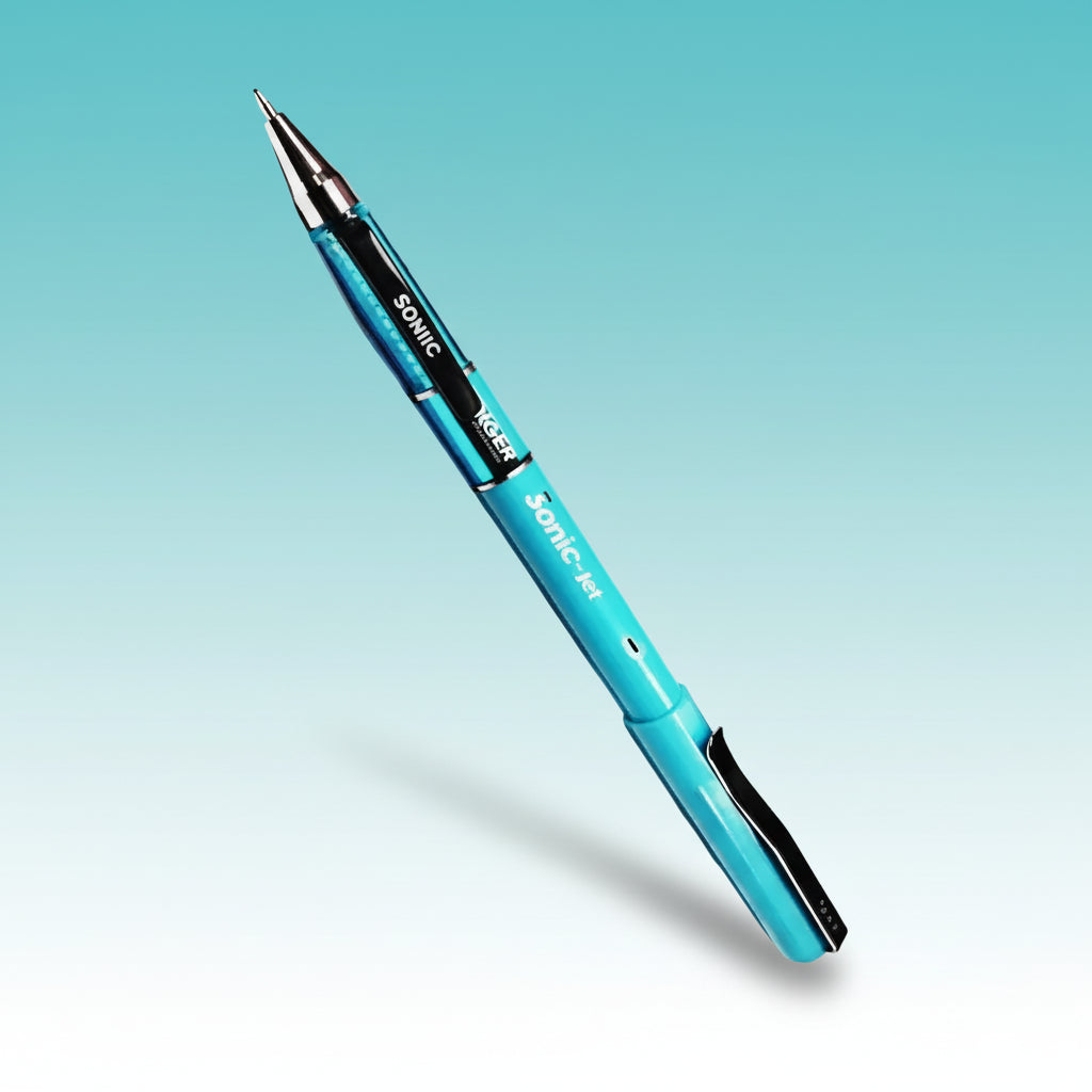 Hauser Sonic Gel Pen Blue- Waterproof Ink by Gift Hub Mart