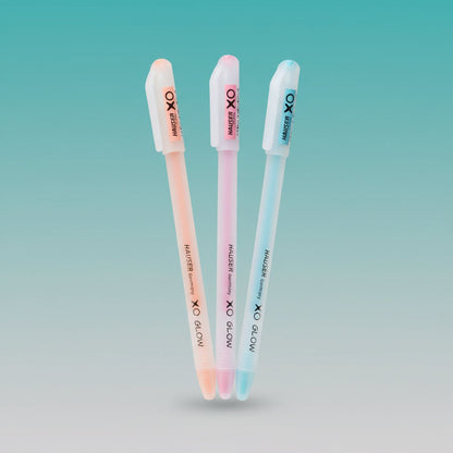 Hauser XO Glow II Ball Pen Blue by Gift Hub Mart