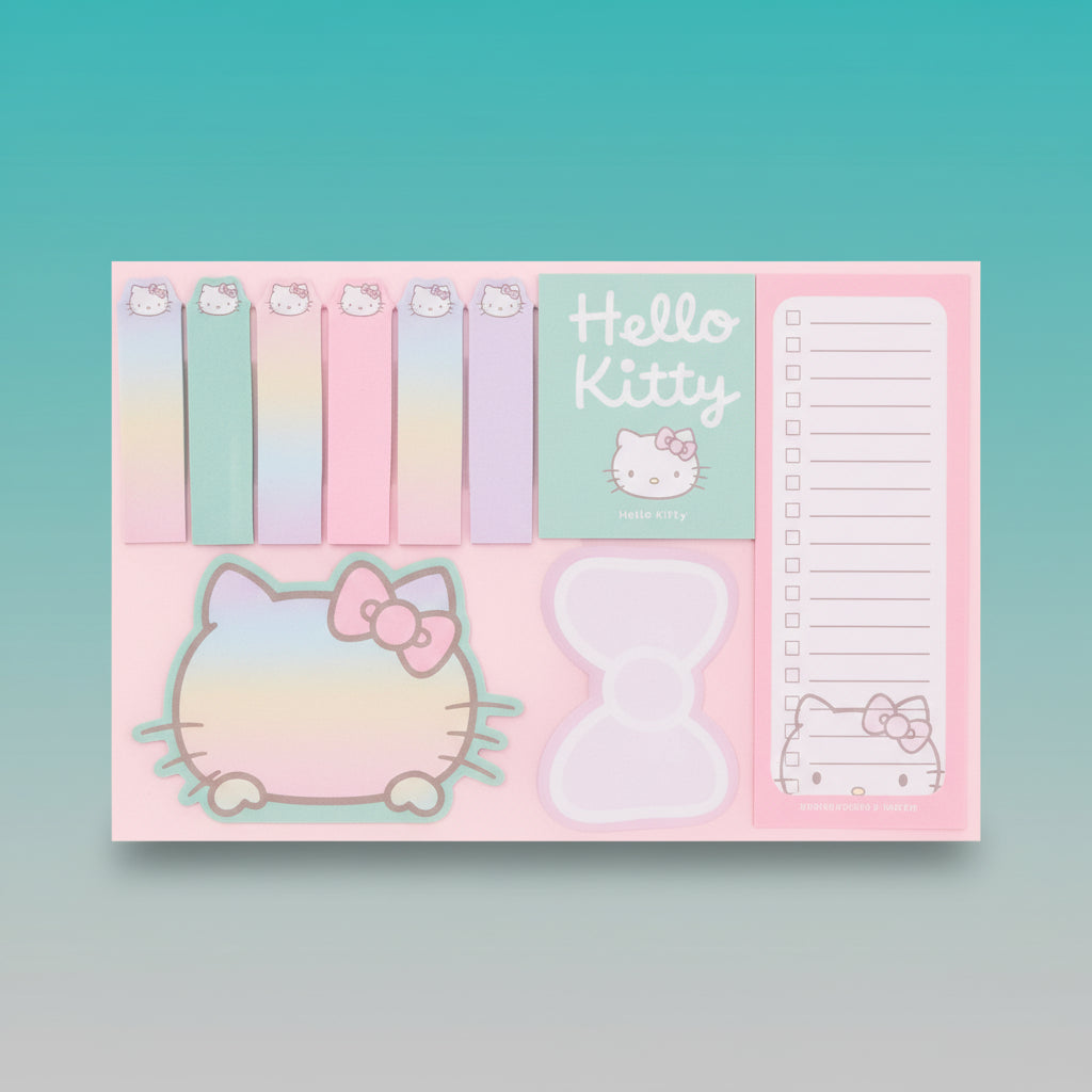 Hello Kitty Sticky Notes by Gift Hub Mart