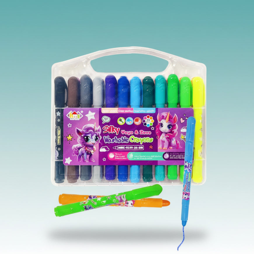 Himic Washable Crayons 24 by Himic