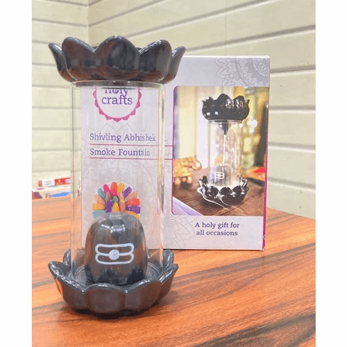 Holy Crafts Shivling Abhishek Smoke Fountain by Gift Hub Mart