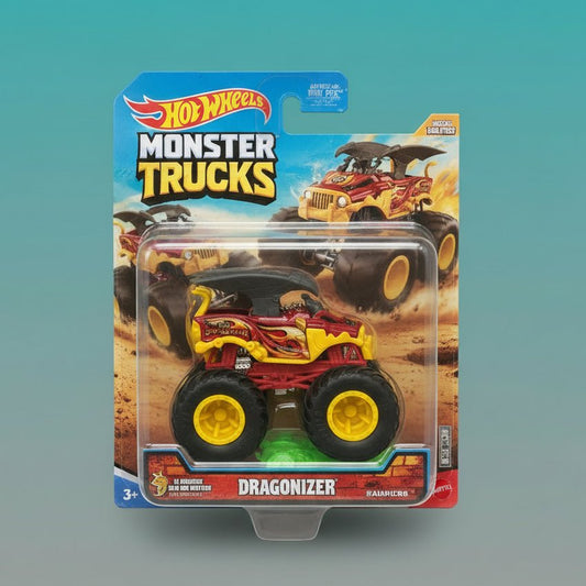 Hot Wheel Monster Trucks- Dragonizer by Gift Hub Mart