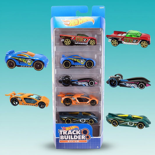 Hot Wheels Car Set of 5 by Gifthubmart