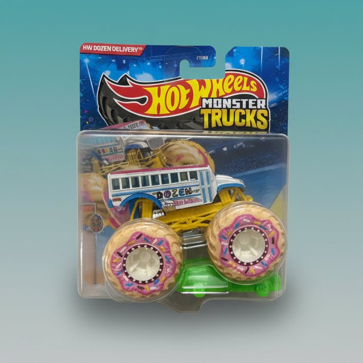 Hot Wheels Monster Trucks- HW Dozen Delivery by Gift Hub Mart
