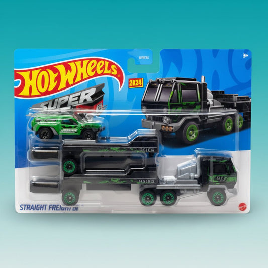 Hot Wheels- Super Rigs Straight Freighten by Gift Hub Mart