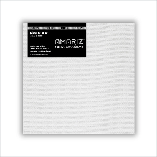 DOMS AMARIZ CANVAS BOARD 6"X6"
