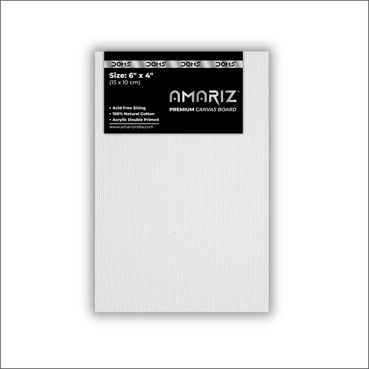 DOMS AMARIZ CANVAS BOARD 4"X6"