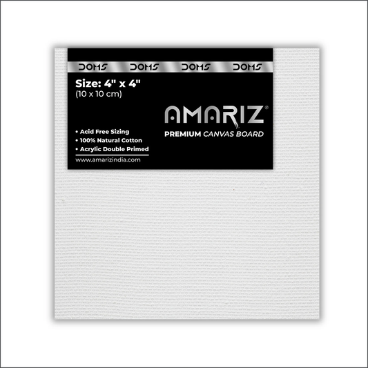 DOMS AMARIZ CANVAS BOARD 4"X4"