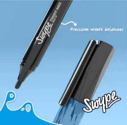 Linc Swipe Permanent Marker Blue - Gift Hub Mart