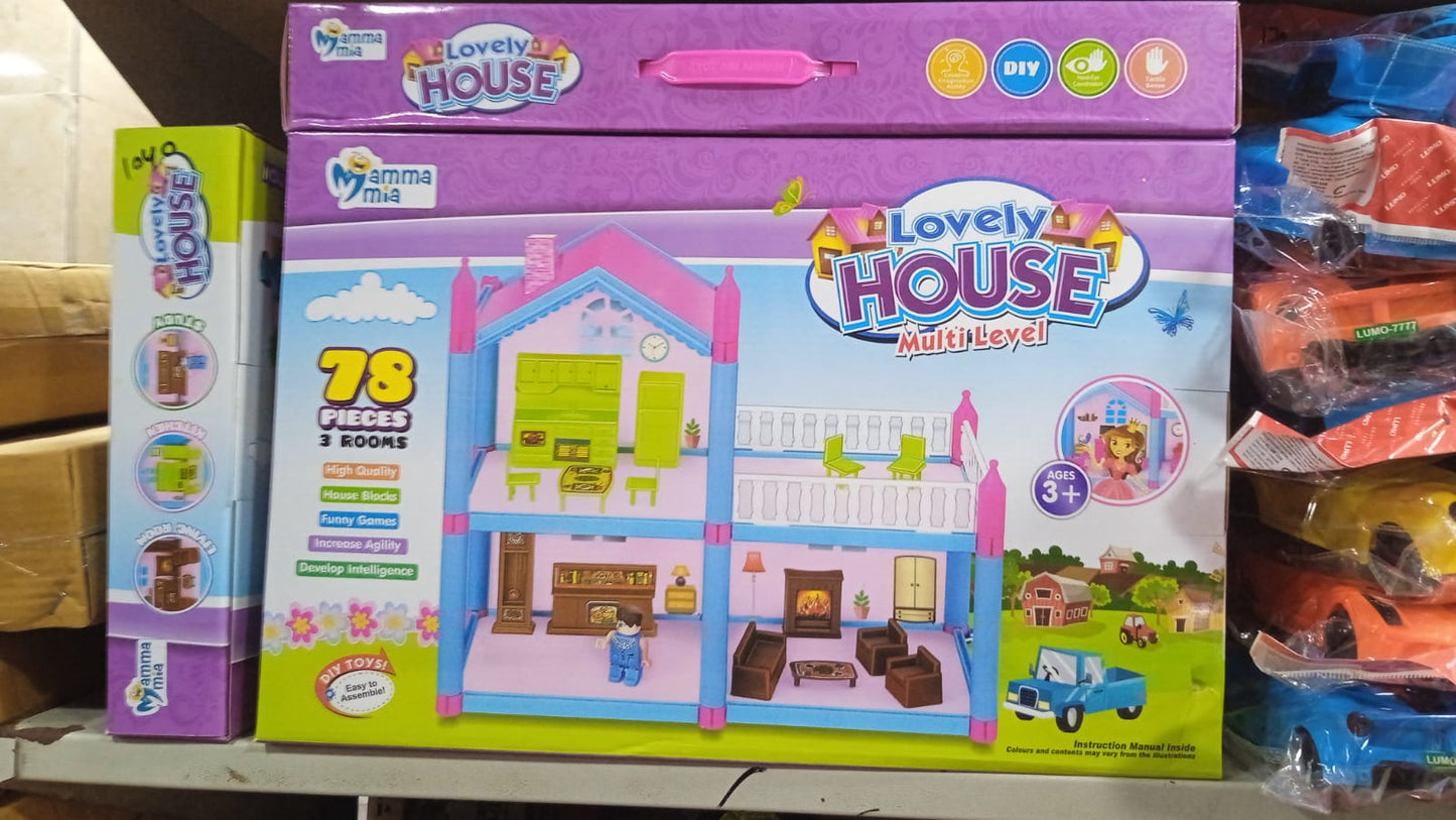 Mamma Mia DIY House 78 Pcs