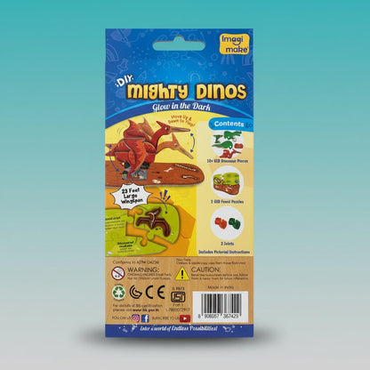 Imagimake Diy Mighty Gid Dino Trex 5+ by Gift Hub Mart