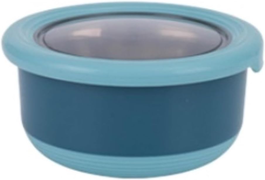 Insulated Food Storage Round Containers for Refrigerators (Set of 4) by Gifthubmart