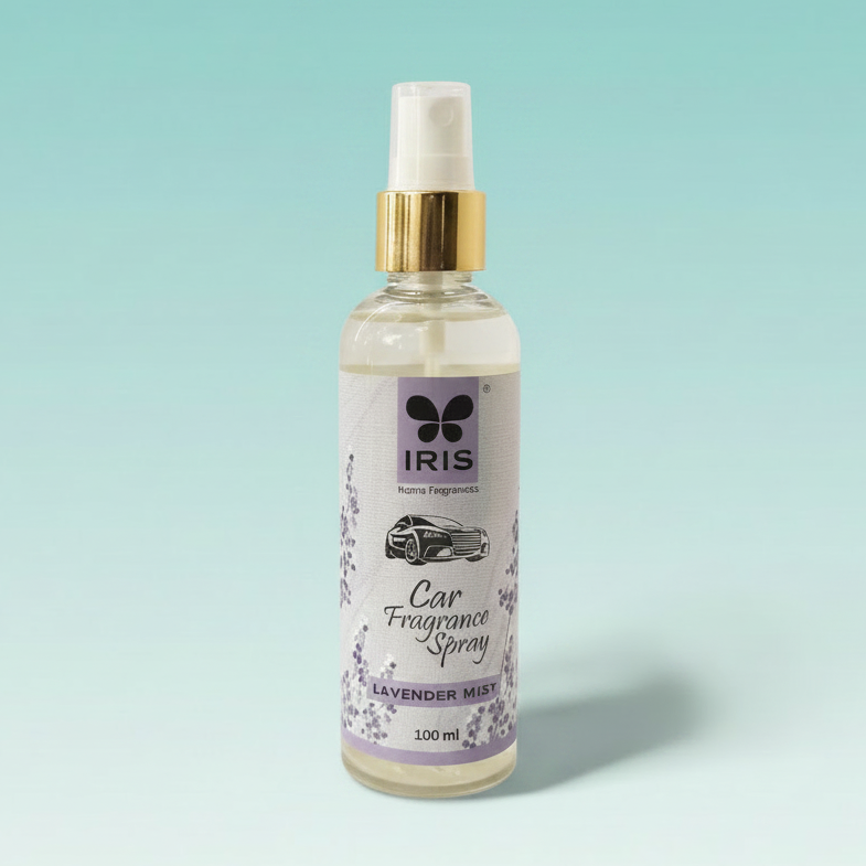 Iris Car Fragrence Spray Lavender Mist by Gift Hub Mart