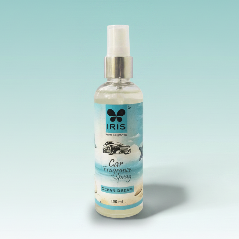 Iris Car Fragrence Spray Oceam Dream by Gift Hub Mart
