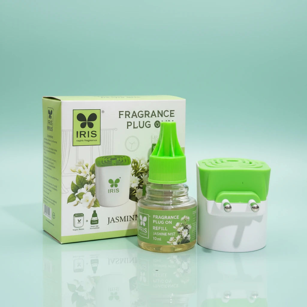 Iris Fragrance Plug On Jasmine Mist by Gift Hub Mart