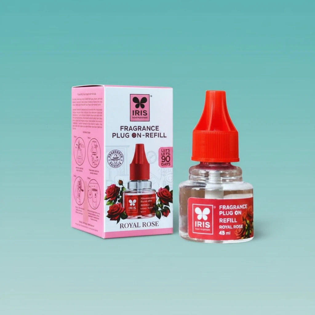 Iris Fragrance Plug on Refill Royal Rose by Gift Hub Mart