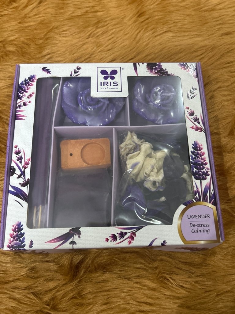 IRIS Lavender Fragrance Set by Gift Hub Mart