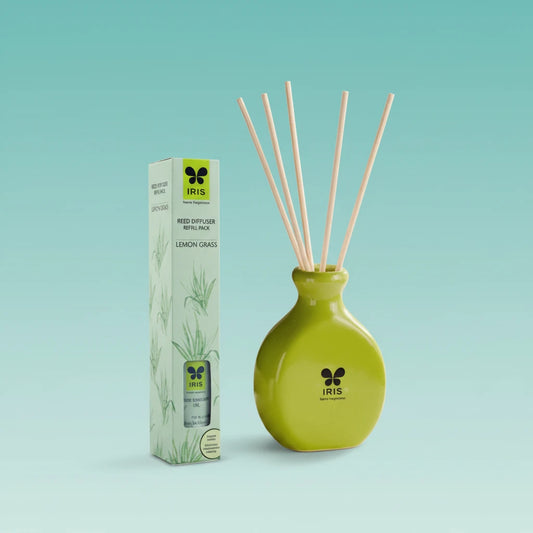 Iris Reed Difuser Refill Pack Lemon Grass by Gift Hub Mart