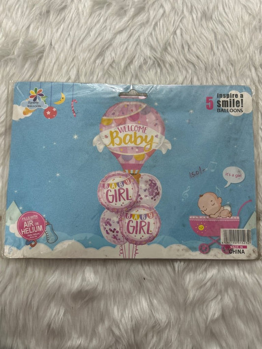It's A Girl Balloons by Gifthubmart