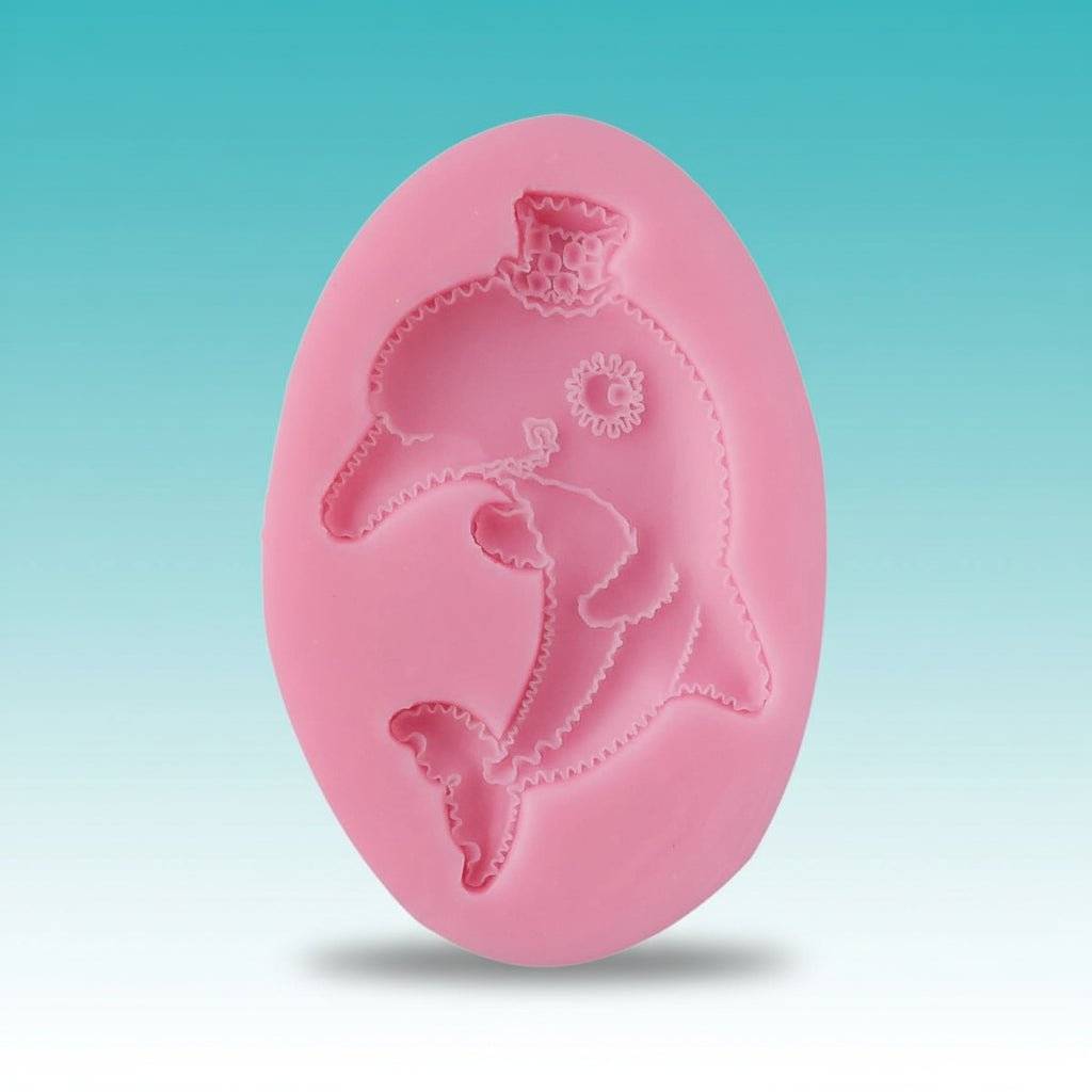 JAGS Art and Craft Silicone Mould Dolphin JSF293 by Gifthubmart