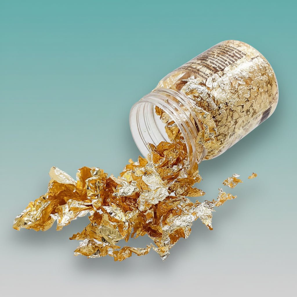 JAGS Gilding Flakes Small Bottel Gold JGFSG01 by Gifthubmart