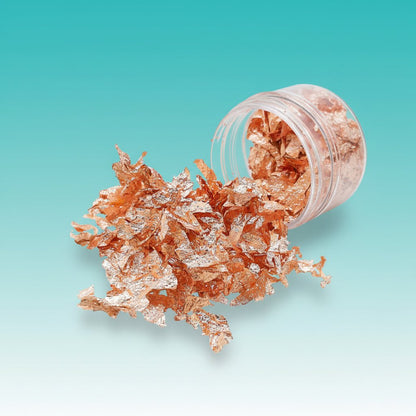 JAGS Gilding Flakes Small Bottel Rose Gold JGFSR01 by Gifthubmart