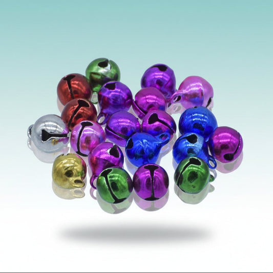 Jags Mini Metal Bells Mixed Colours by Gifthubmart