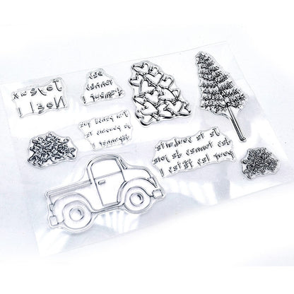 Clear Rubber Stamp 6*4